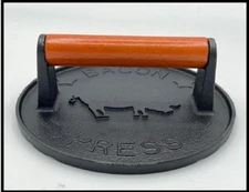 Vivicreate 7 Inch Diameter Smash Burger Press,Burger Smasher,Griddle Press, Baco