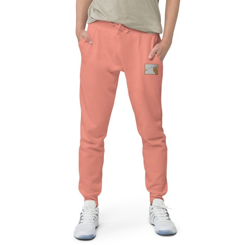 Unisex Adult fleece sweatpants Embroidered Classic Golf Swing - Picture 12 of 14