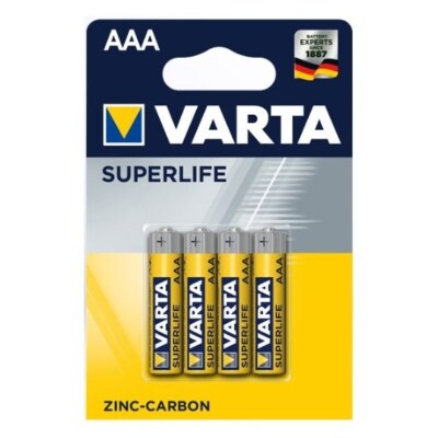 4008496676187 Varta Superlife AAA Einwegbatterie Alkali VARTA