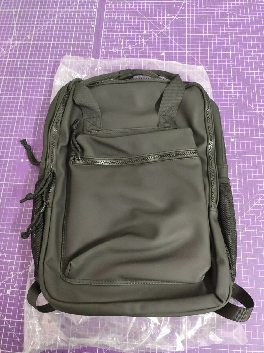 Norl nder Dull PU Organizer Backpack Black 28553 UR eBay