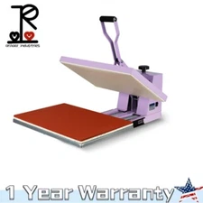 16" X 24"Manual Heat Press Machine DIY T-shirt Sublimation with Slide-out Base
