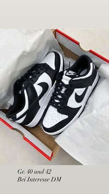 Nike Dunk Low Black White Panda (W) - DD1503-101