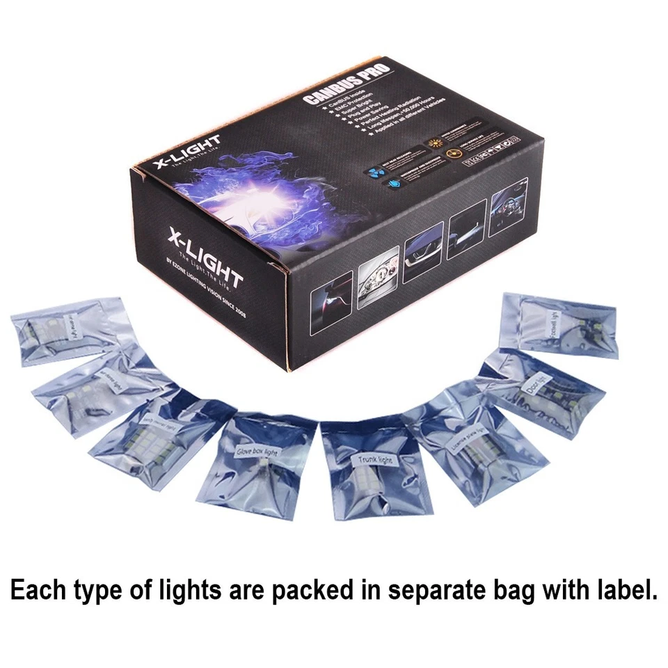 Kit de bombilla indicadora de freno luces traseras LED para Nash Metropolitan 1953-1962 Foto 2 de 4