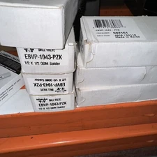 Parker Sporlan Refrigeration  A/C Ball Valve 700 PSI 1/2" solder  EBVP-1043-PZK 