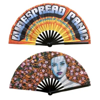 Brand new Widespread Panic Hand Fan   Chuck Sperry 'Liberty' Design