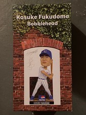 Chicago Cubs 2008 SGA #1 Kosuke Fukodome Baseball Bobblehead NIB