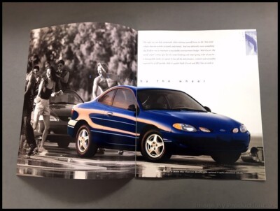 1998 Ford Escort and ZX2 22-page Original Sales Brochure Catalog