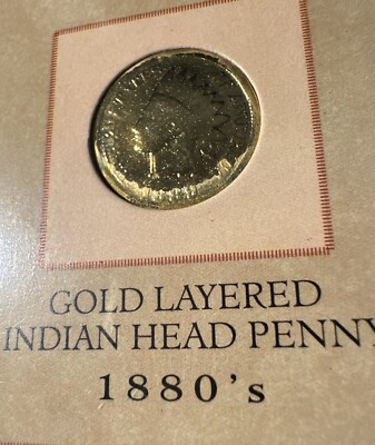 INDIAガンジーコイン 1889 Indian Head Cent Penny CHOICE AU E131 JJC | eBay