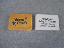 2004 Disney Magic Kingdom Theme Park Board Game  Event Cards Replacement Parts