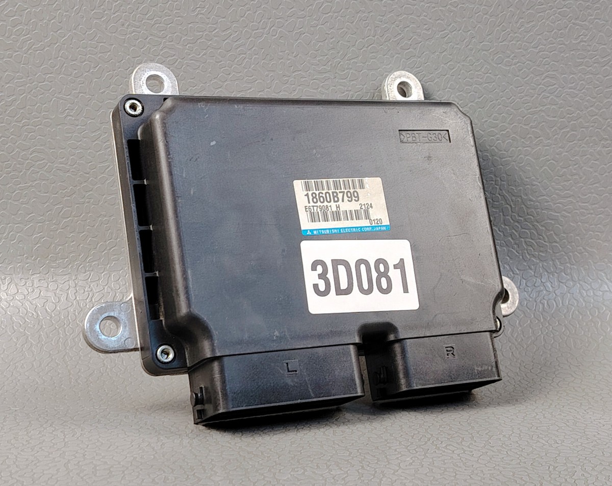 2011 MITSUBISHI LANCER CY Engine Control Unit 1860B799