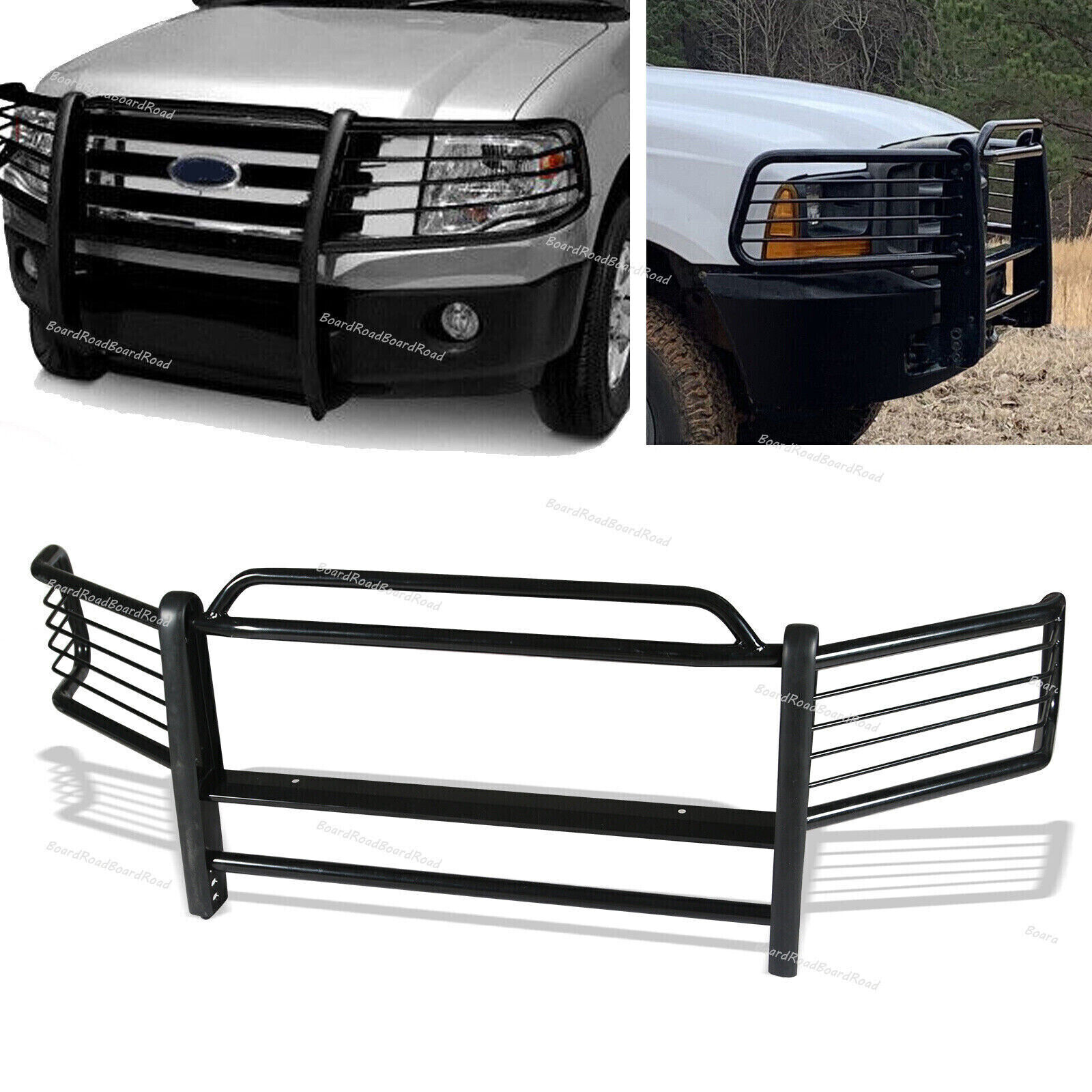 Bumper Brush Grille Guard Protector Fit For 9907 Ford F250F550 0006