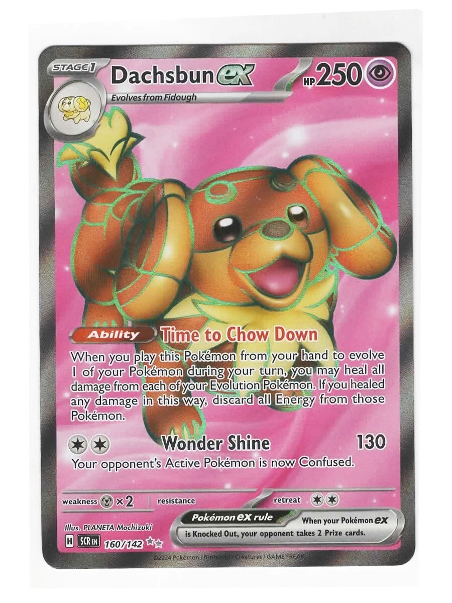 Dachsbun Ex Pokémon TCG Cards for sale | eBay