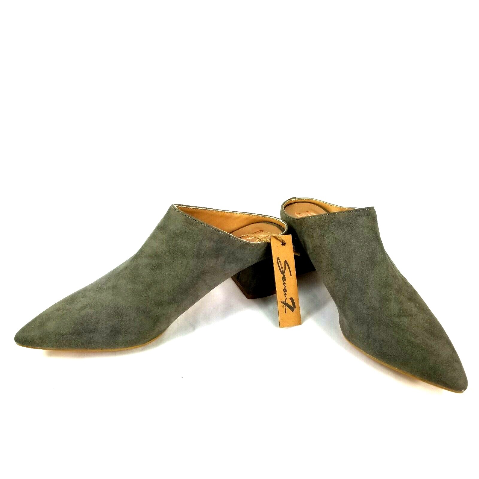 APL Scarpa Seven 7 donna 10 M Monika Mule grigio ecopelle scamosciata