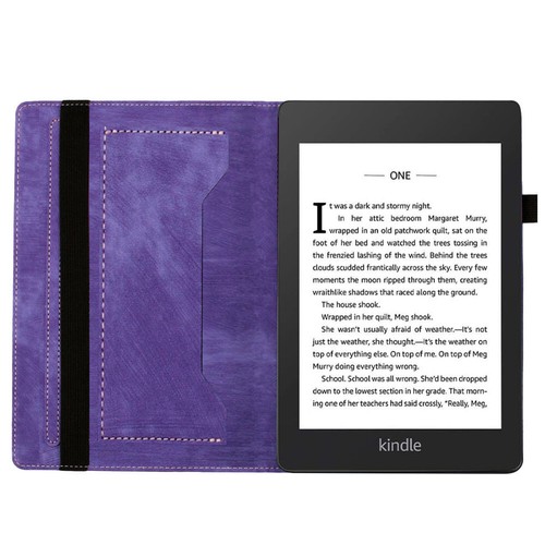 For Amazon Kindle Paperwhite 1 2 3 4 5/6/7/10/11th Gen Flip Leather Case Cover - Picture 16 of 68
