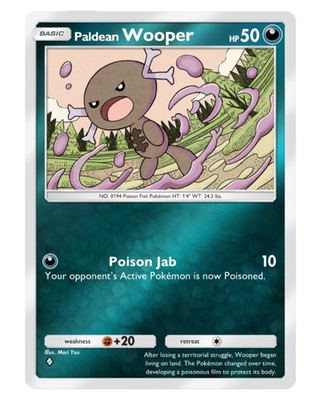 #ad FOIL Paldean Wooper LIMITED SET Deluxe Pack ex FREE SHARE EUR 1.00