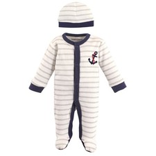 Baby-Girls Cotton Preemie Sleep And Play And Cap Soft Comfortable Outfit