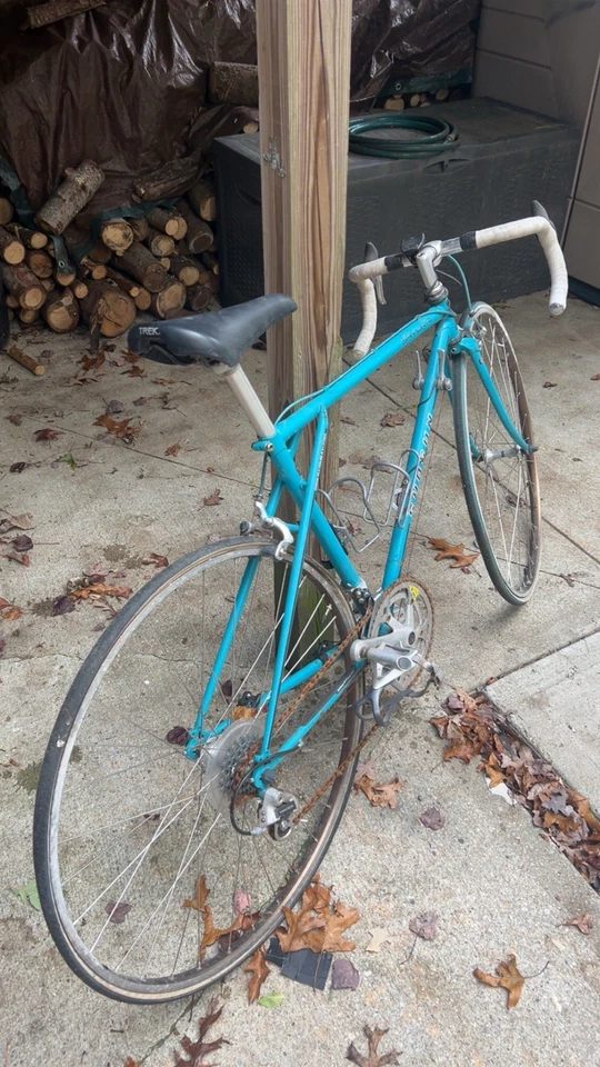 Retro 1987 Shogun Samurai Triple Triángulo Tange acero resto-mod SS bicicleta de carretera Foto 3 de 3