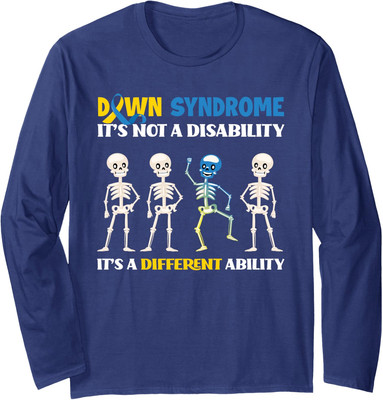Down Syndrome Awareness Day Month Cute Gifts  Long Sleeve Tshirt