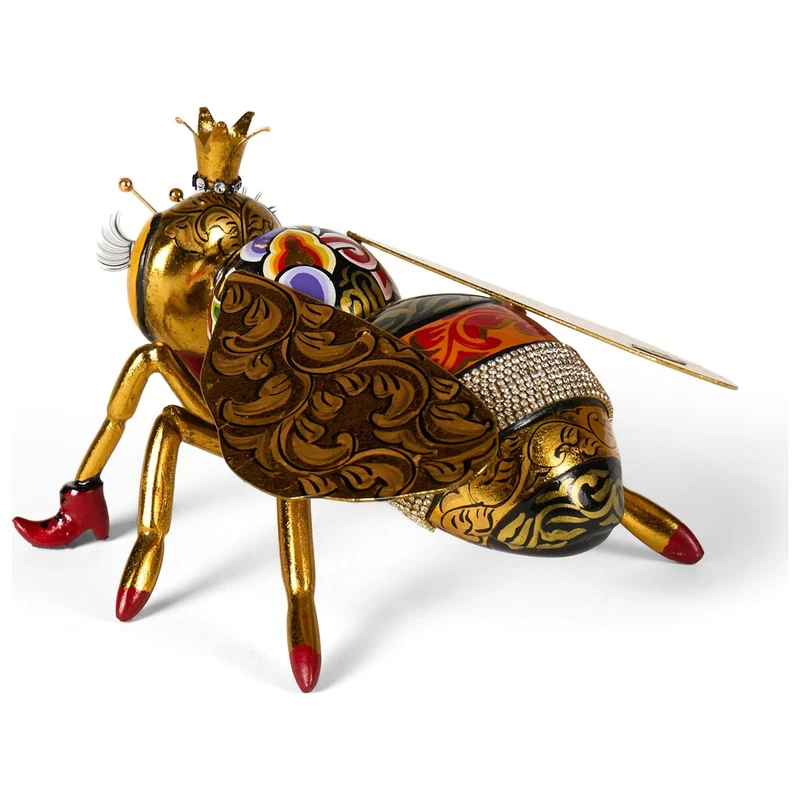 APE Statua Scultura Tom's Drag 4597 Honey B 22 cm Pop Art Corona Regina Arredo, fotografia 5 di 9