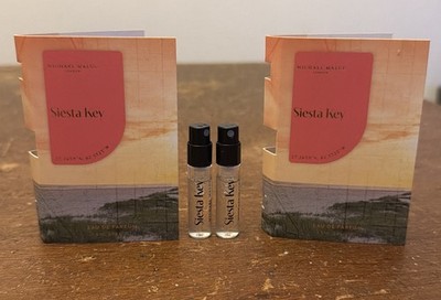 2x Men s Michael Malul EDP 1.5ml Samples Siesta key