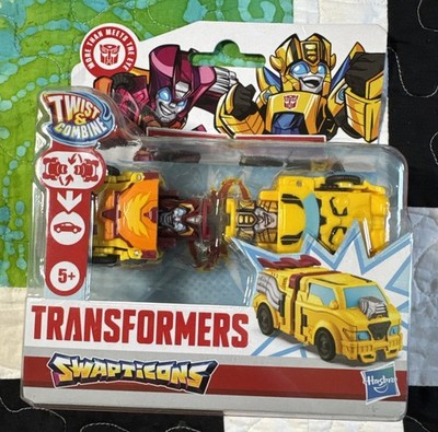 Transformers Swapticons Autobot Hot Rod & Bumblebee Figure 