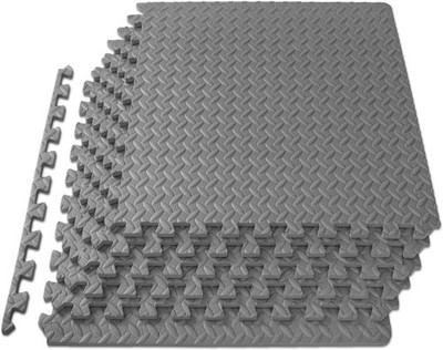 ProsourceFit Puzzle Exercise Mat 24 Sq Ft 6 Tiles