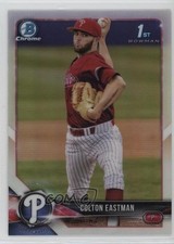 2018 Bowman Draft Chrome Refractor Colton Eastman #BDC-96 0h28