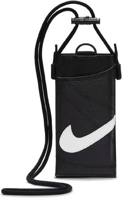 NWT Nike Premium Phone Crossbody Bag Black Tech Touch Window Adjustable Strap