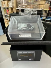 LAMBORGHINI VENENO ICE BLUE 1/64 RESIN CAR BY PANTHEOM MODEL 150 PIECES MADE