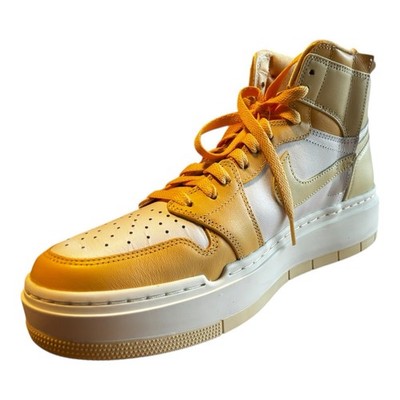 Air Jordan 1 Elevate High Shoes Celestial Gold White DN3253-200 Womens Size 11