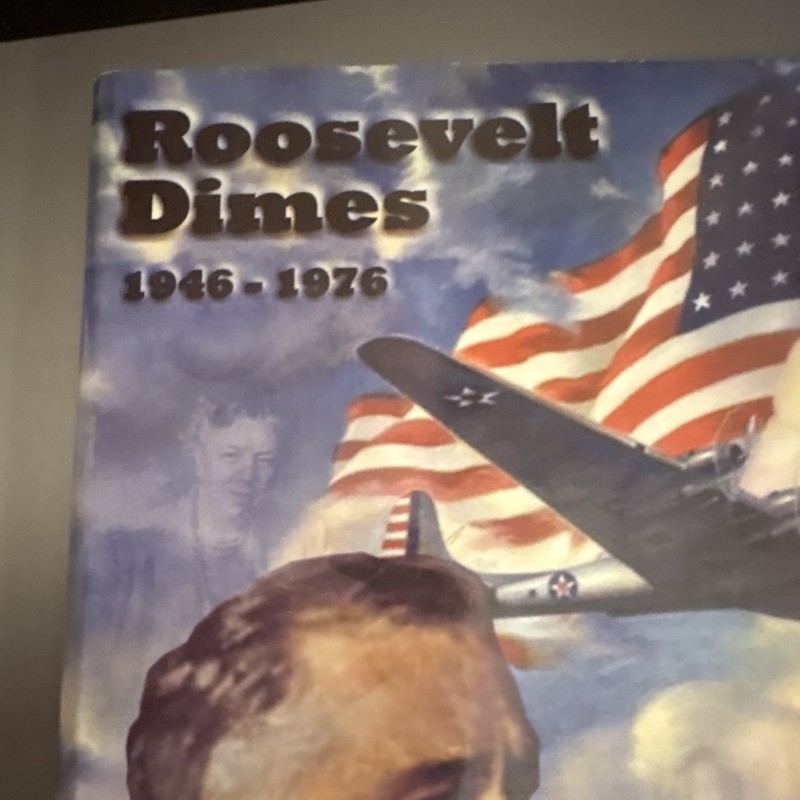 Roosevelt Folder 1946-1976 WITH 54 DIMES-33 DIMES ARE SILVER SEE ALL PHOTOS!!!!!