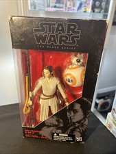 Hasbro Star Wars The Black Series 6-Inch Rey Jakku and BB-8 Action Figure
