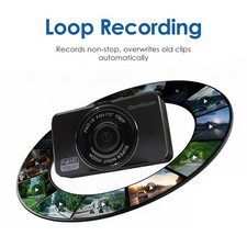 Dash Cam Pro New & Improved Dual Camera 170° Night Vision G-Sensor