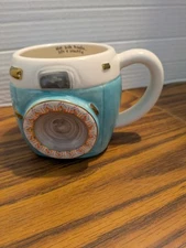 Natural Life Stop. smile. Breathe... Life is Beautiful. Camera Coffee Mug.