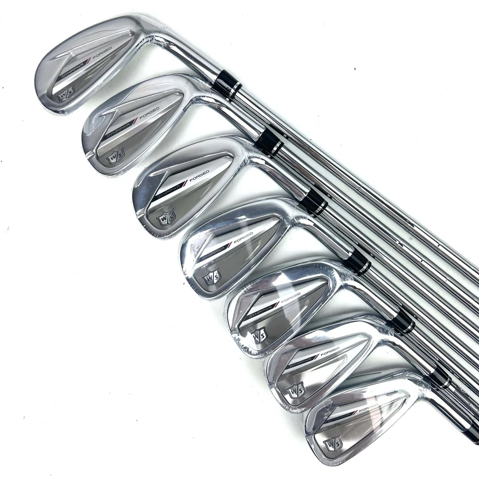New Wilson Staff Dynapower Forged Irons / 4-PW / KBS Tour Lite Stiff Flex - Image 2 of 4