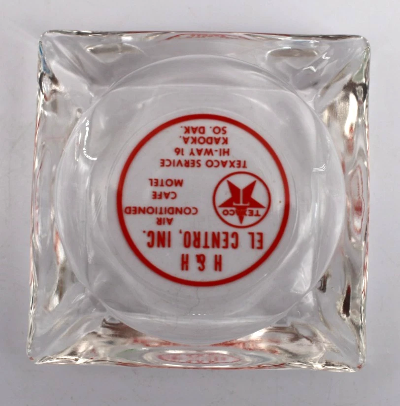 Vintage Marketing Ashtray H & H El Centro Inc. Texaco Kadoka SD - Image 3 of 4