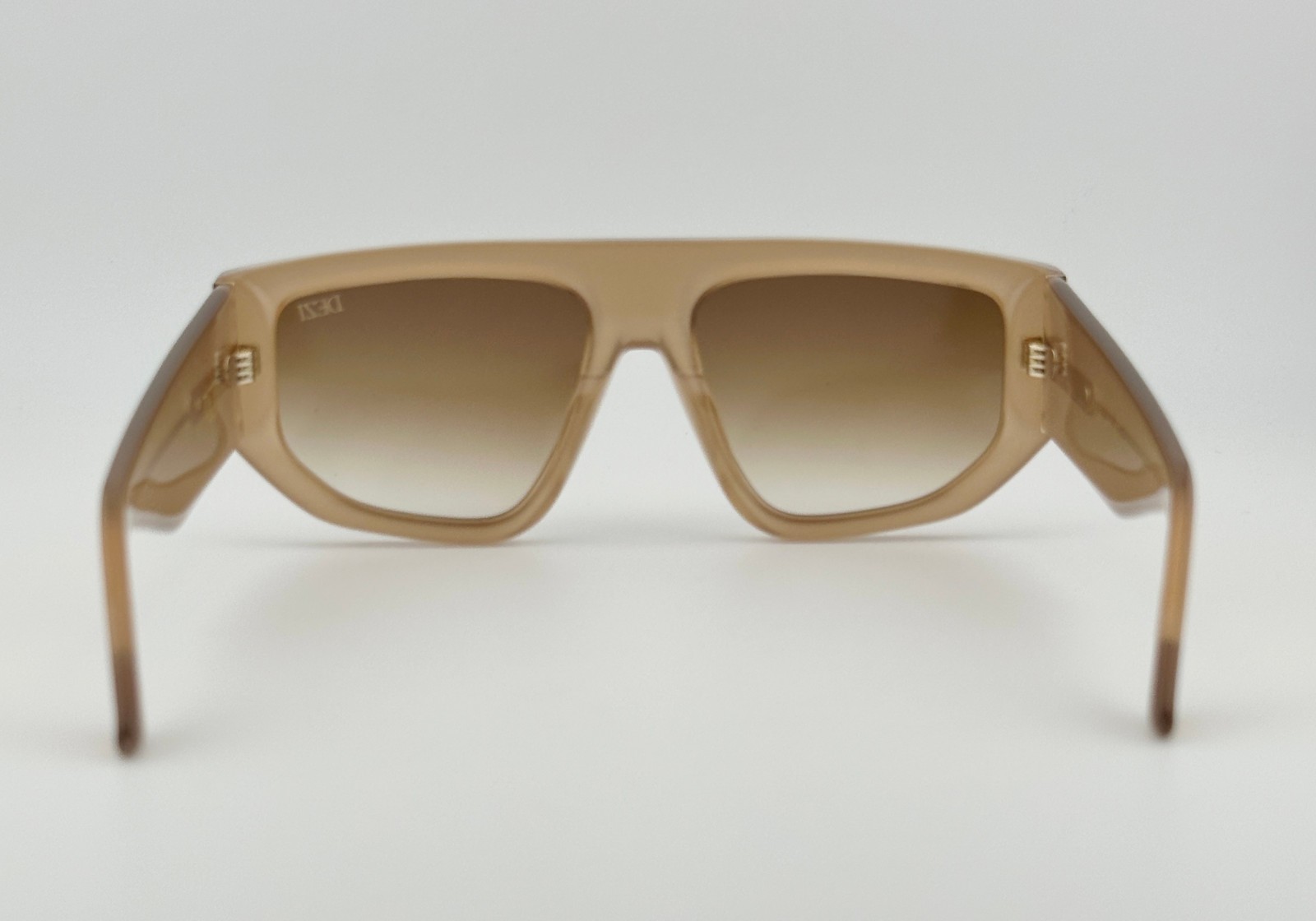 Dezi BackTrack Translucent Beige Oversized Sungla… - image 10