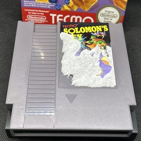Nintendo NES - Solomon's key - TESTED -