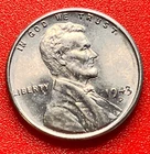 1943-D Lincoln Wheat Cent Penny GEM BU From an Original Bank Roll
