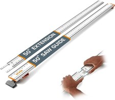 BORA NGX Clamp Edge Saw Guide 100 Inch - Circ...