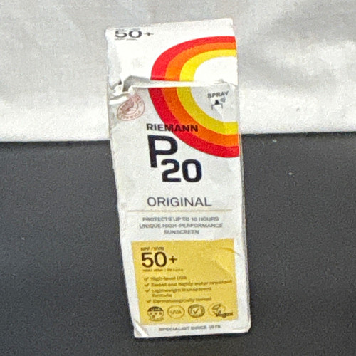 Riemann P20 Original SPF 50+ Sunscreen Spray UVA/UVB Water/Sweat 200ml