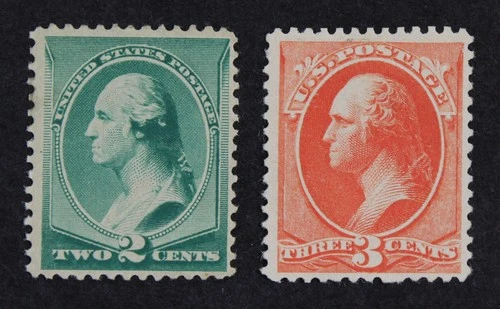 CKStamps: US Stamps Collection Scott#213 Mint LH OG #214 Unused NG