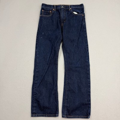 Levis 517 Boot Cut Jeans Men's 32x30 Blue Denim Western Rodeo Cowboy Rancher