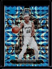 2023-24 Panini Mosaic #102 Malaki Branham Reactive Blue