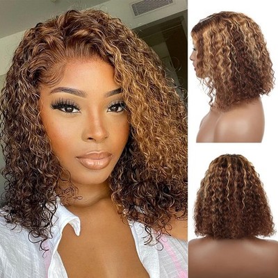 virginess Wear and Go Glueless Wigs Human Hair Pre Plucked Pre Cut Highlight ...