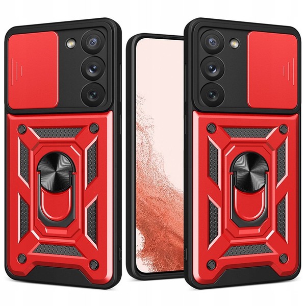 GroßHandel Hybrid Armor Camshield HüLle FüR Samsung Galaxy S23+ Gepanzert-image