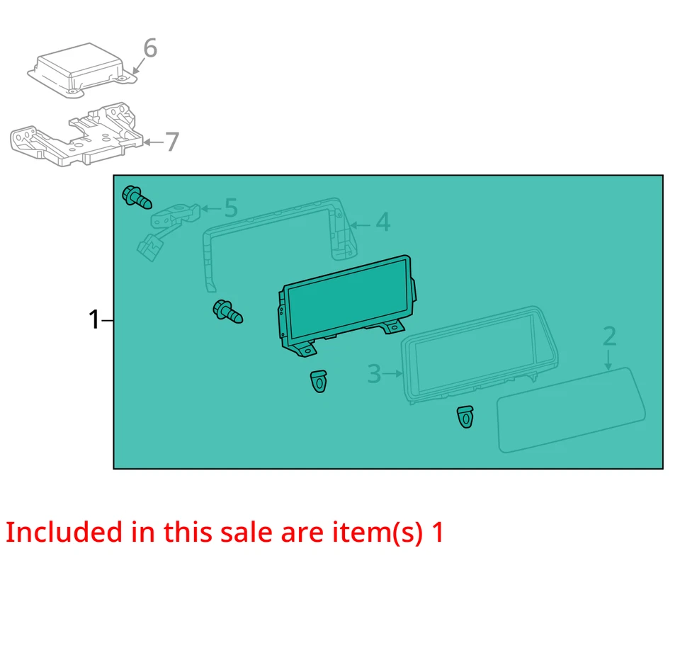 Pantalla Info-GPS-TV Pantalla Frontal Pantalla 12.3" Se Adapta 16-19 LEXUS RX350 2046732 Foto 3 de 4