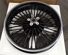 18x3.5 Fat Spoke Rear Wheel Rim For Harley Touring Electra Glide Road King Used
