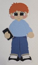 Big Brother Red Hair. Scrapbook, Card making Paper Piecing