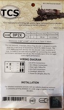 TCS 1028, DP2X,  HO SCALE,   DECODER